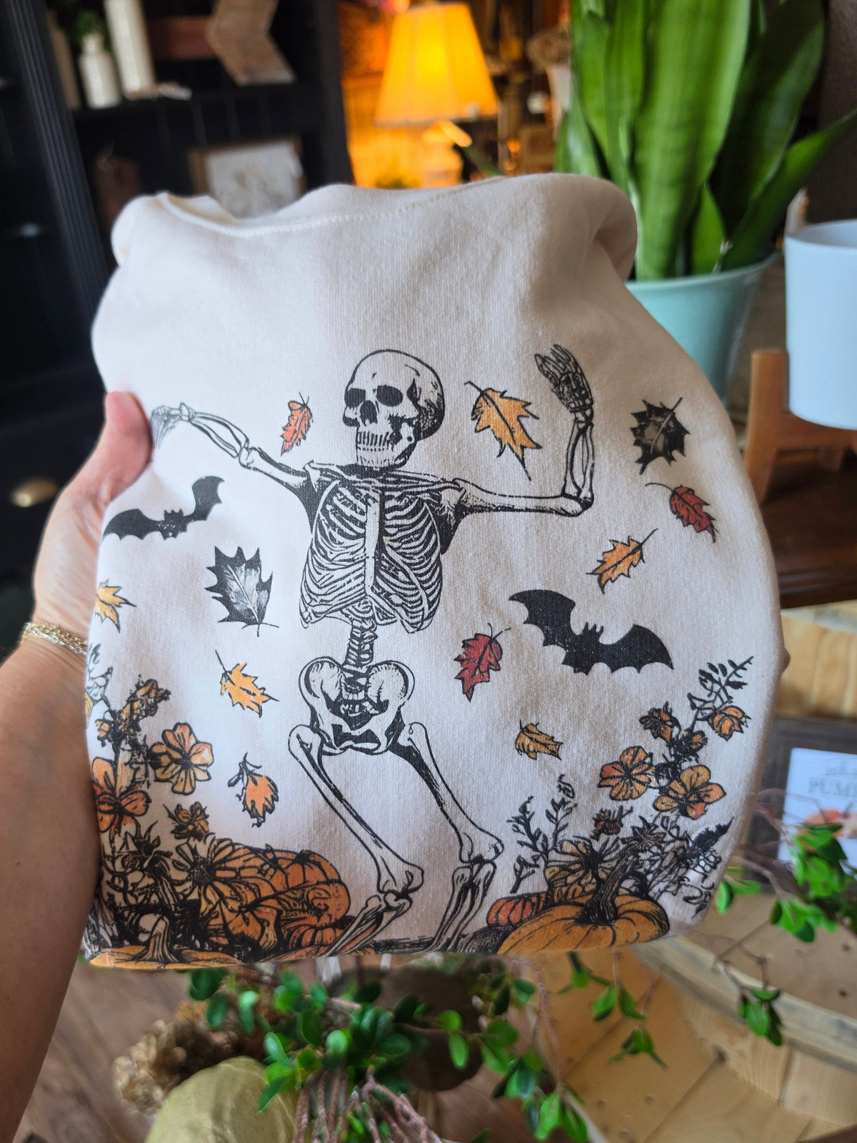 Halloween Dancing Skeletons Sweatshirt